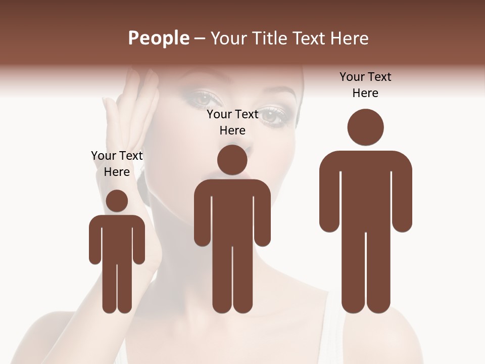 Health Skin Female PowerPoint Template