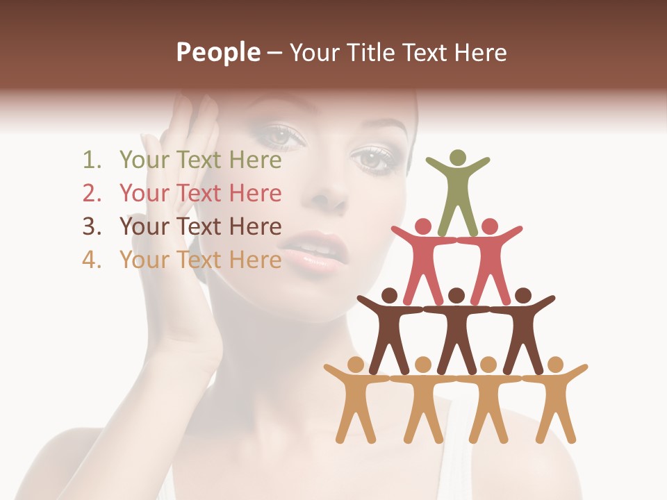 Health Skin Female PowerPoint Template