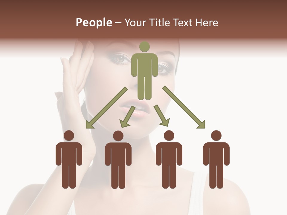 Health Skin Female PowerPoint Template