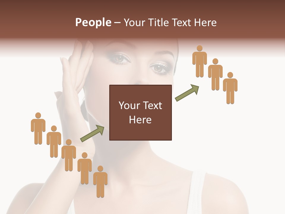 Health Skin Female PowerPoint Template