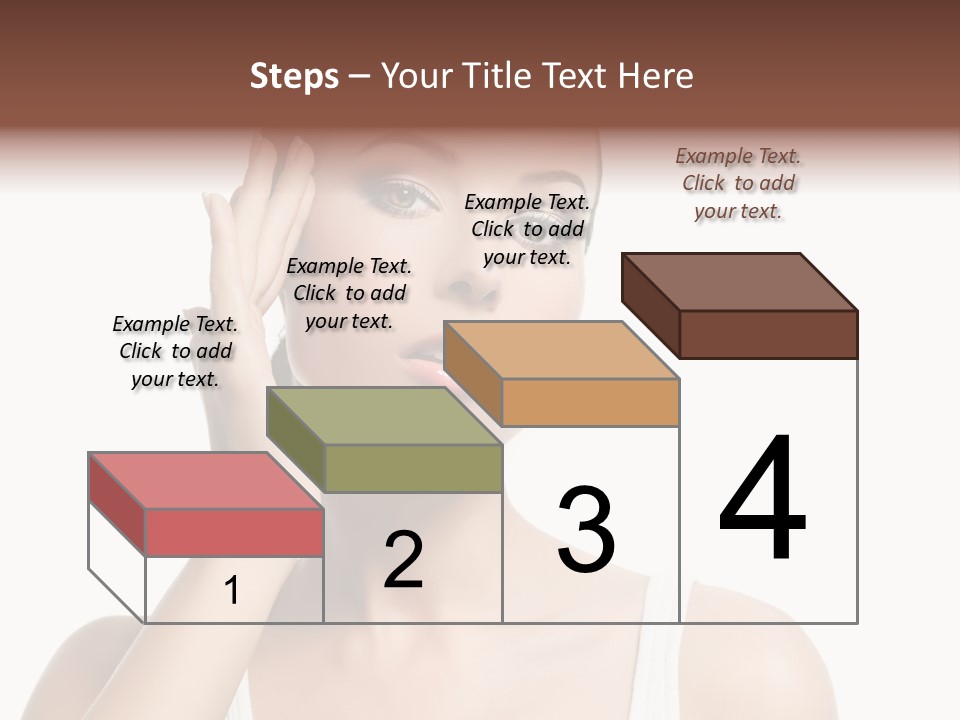 Health Skin Female PowerPoint Template