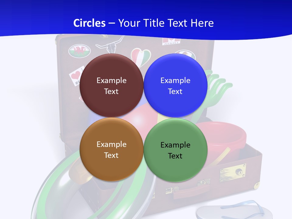 Shore Spade Child PowerPoint Template