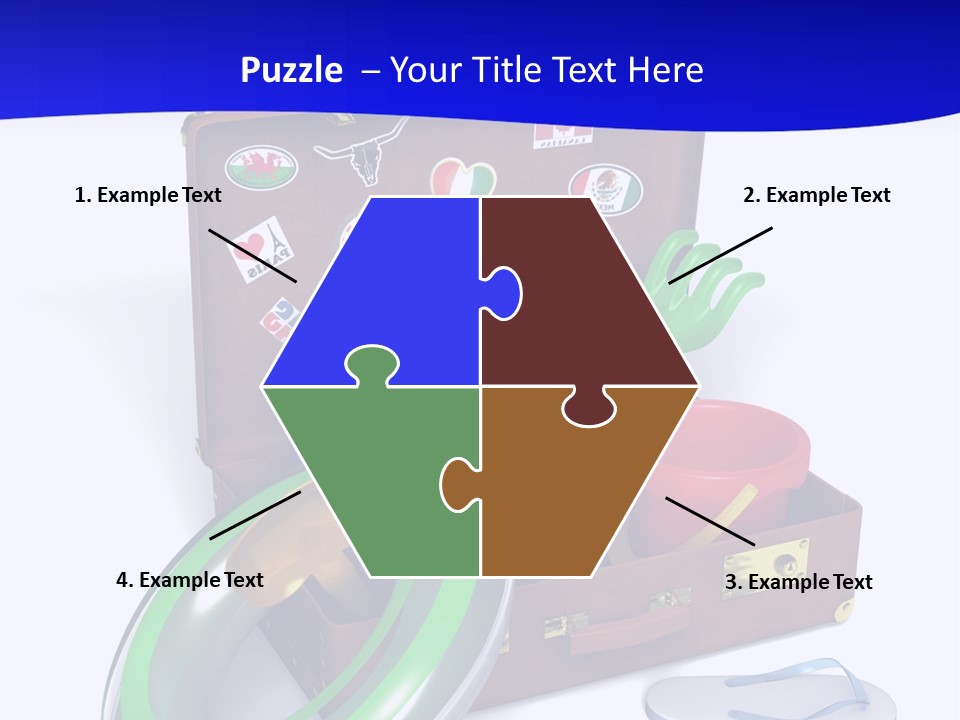 Shore Spade Child PowerPoint Template