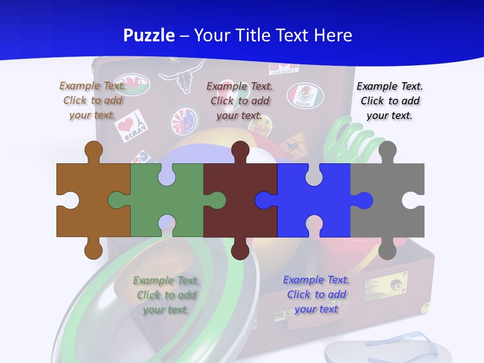 Shore Spade Child PowerPoint Template