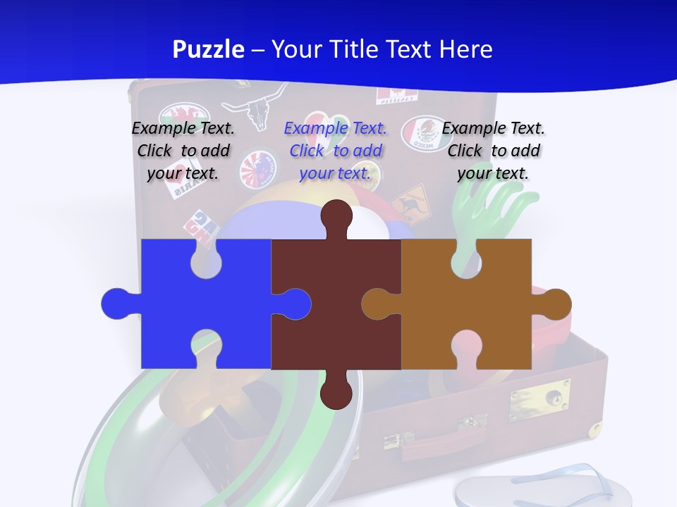 Shore Spade Child PowerPoint Template