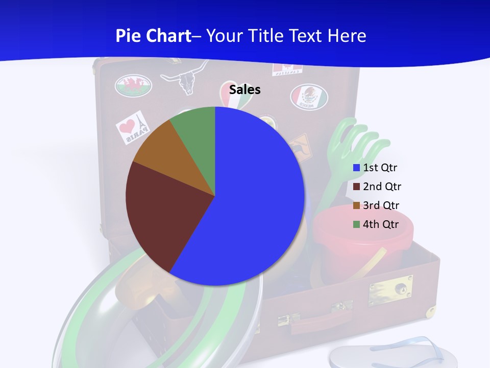 Shore Spade Child PowerPoint Template