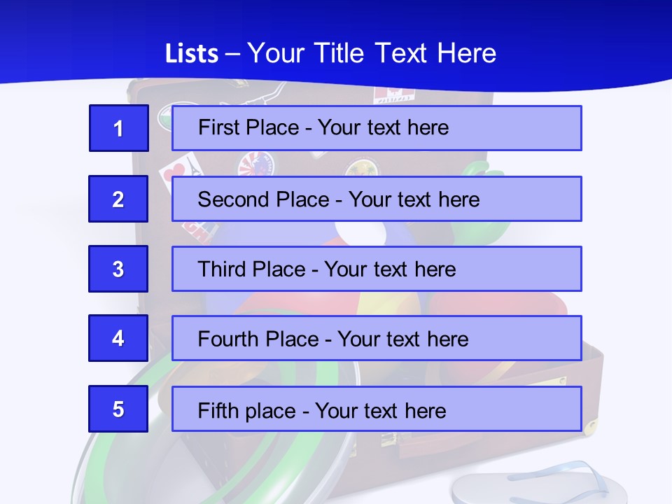 Shore Spade Child PowerPoint Template