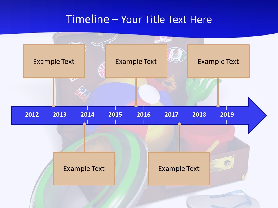 Shore Spade Child PowerPoint Template
