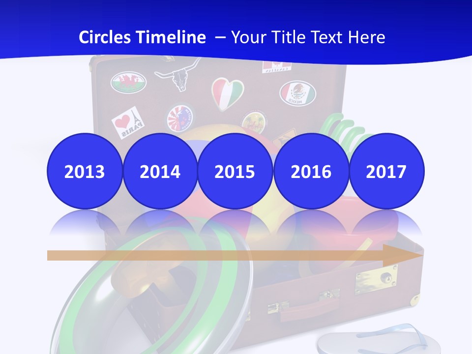 Shore Spade Child PowerPoint Template