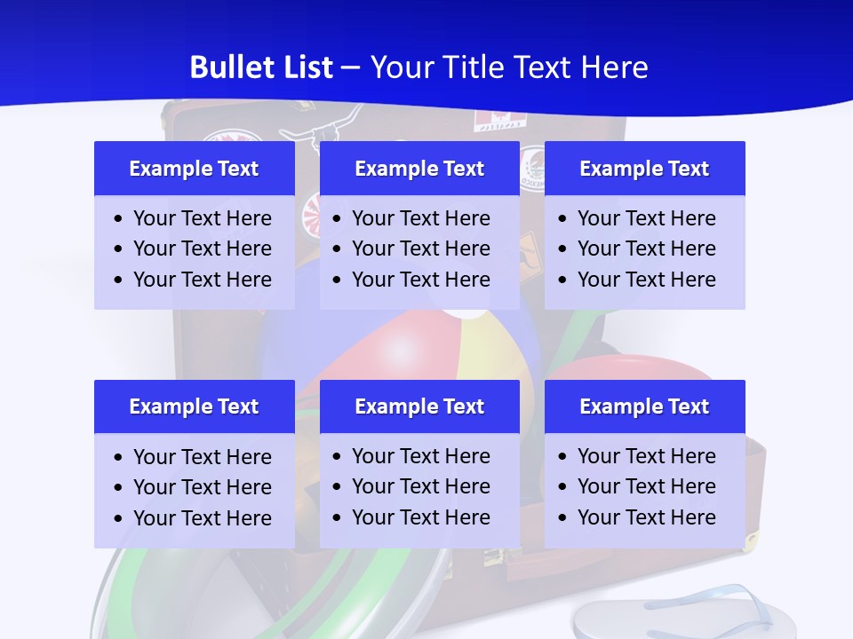 Shore Spade Child PowerPoint Template