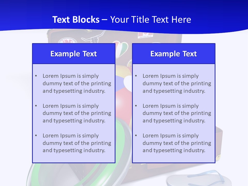 Shore Spade Child PowerPoint Template