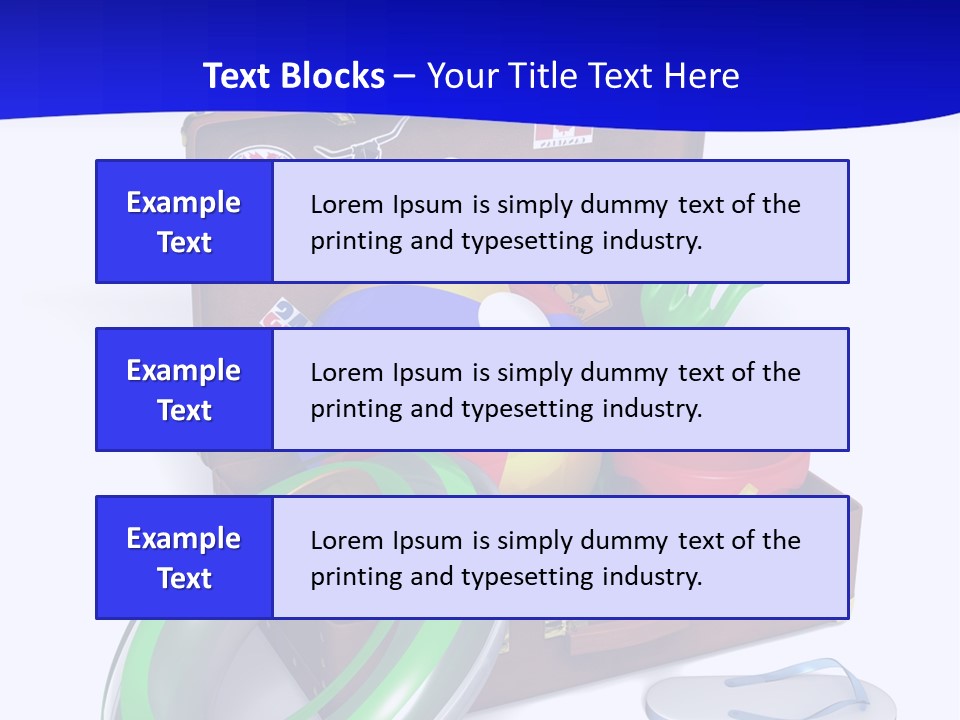 Shore Spade Child PowerPoint Template