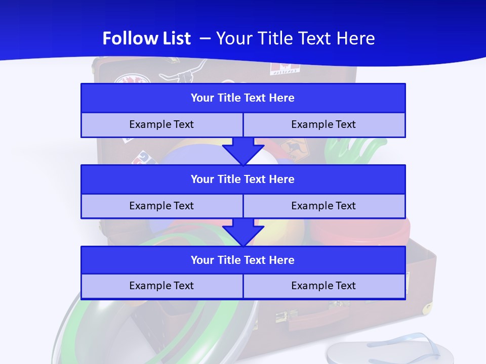 Shore Spade Child PowerPoint Template