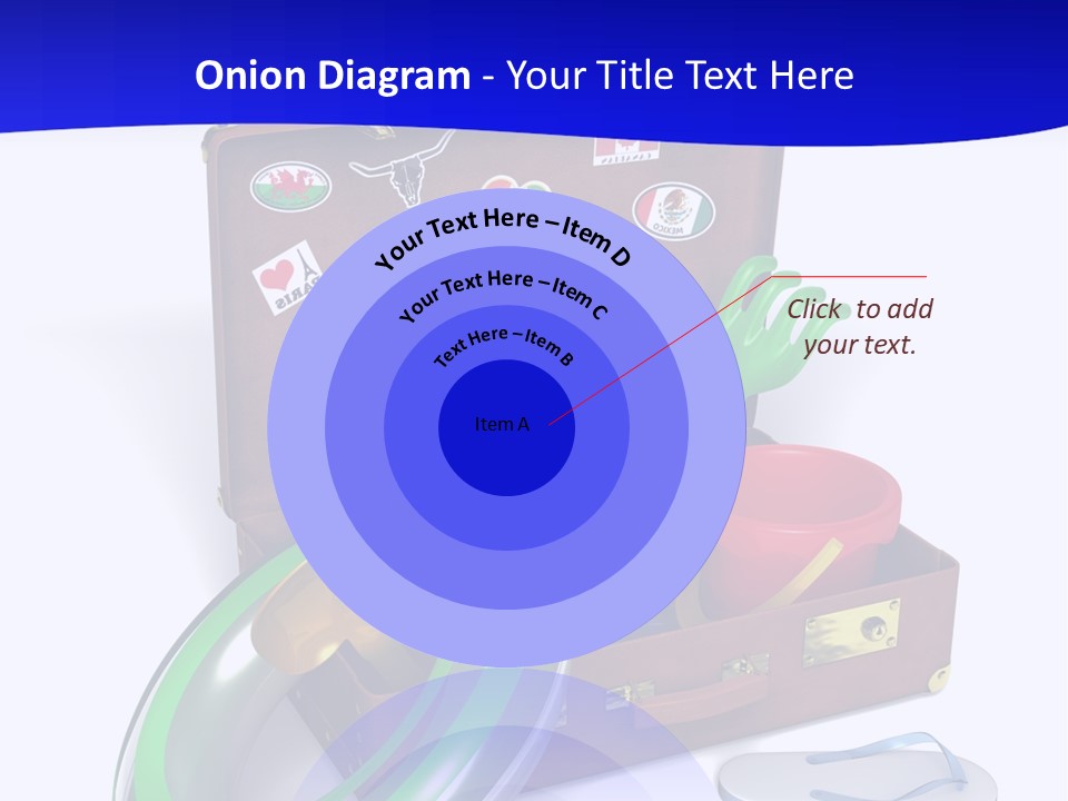 Shore Spade Child PowerPoint Template