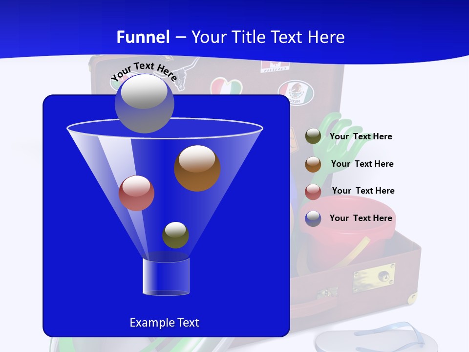 Shore Spade Child PowerPoint Template