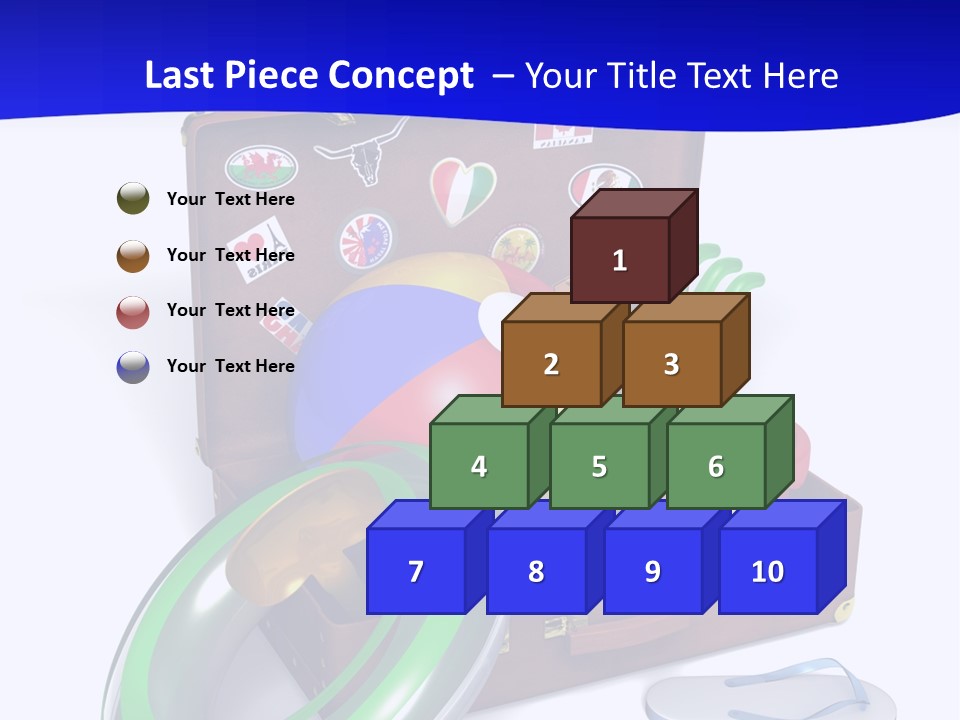 Shore Spade Child PowerPoint Template