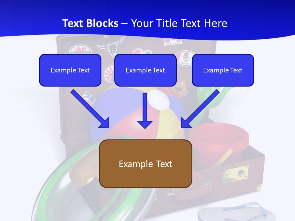 Shore Spade Child PowerPoint Template