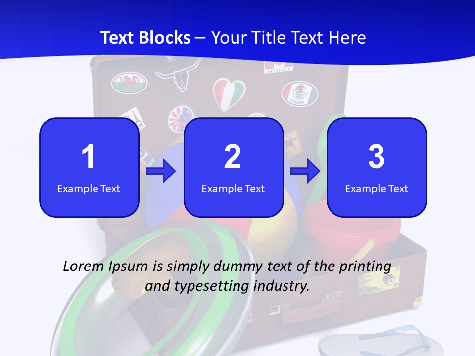 Shore Spade Child PowerPoint Template