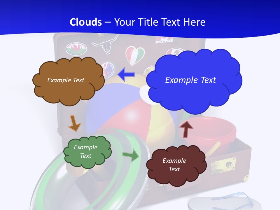 Shore Spade Child PowerPoint Template