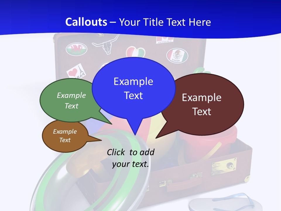 Shore Spade Child PowerPoint Template
