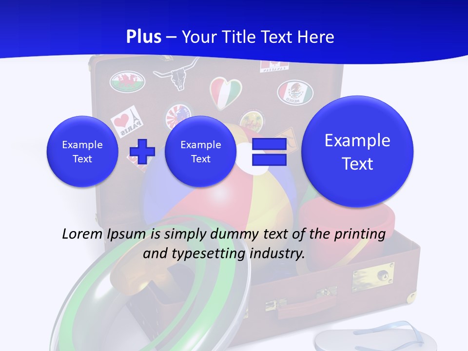 Shore Spade Child PowerPoint Template