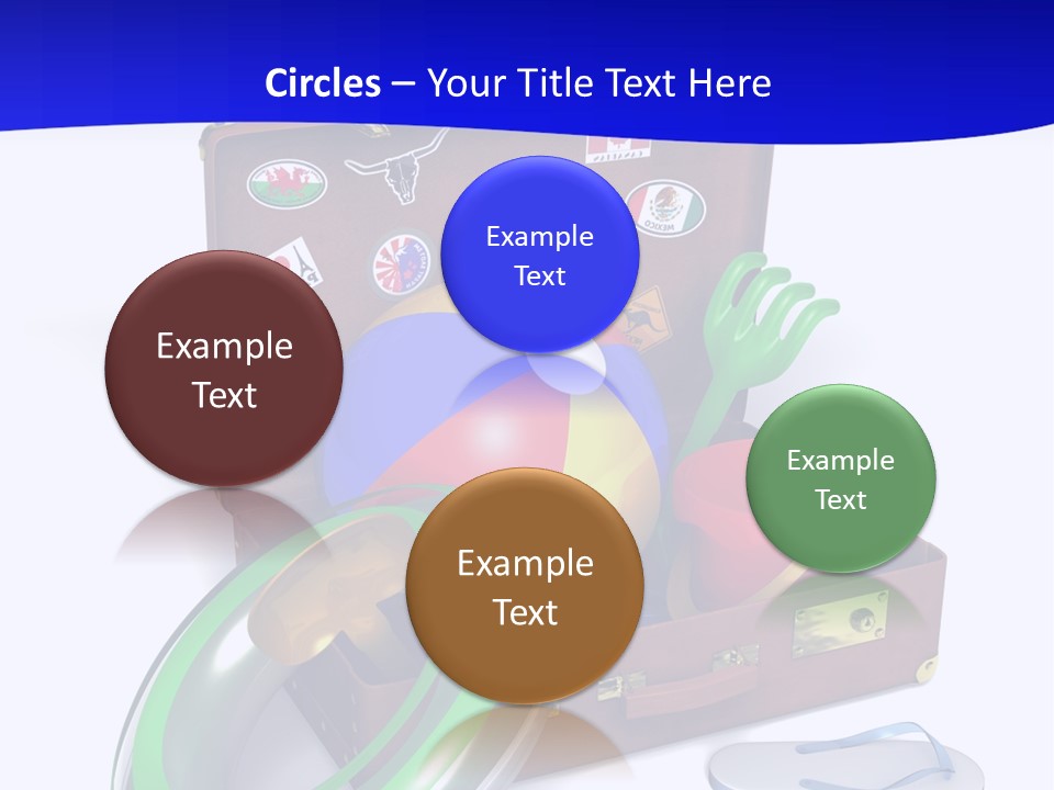 Shore Spade Child PowerPoint Template