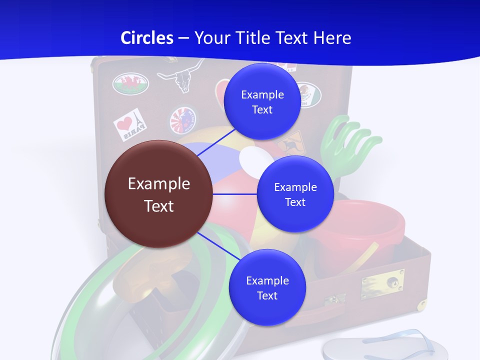 Shore Spade Child PowerPoint Template