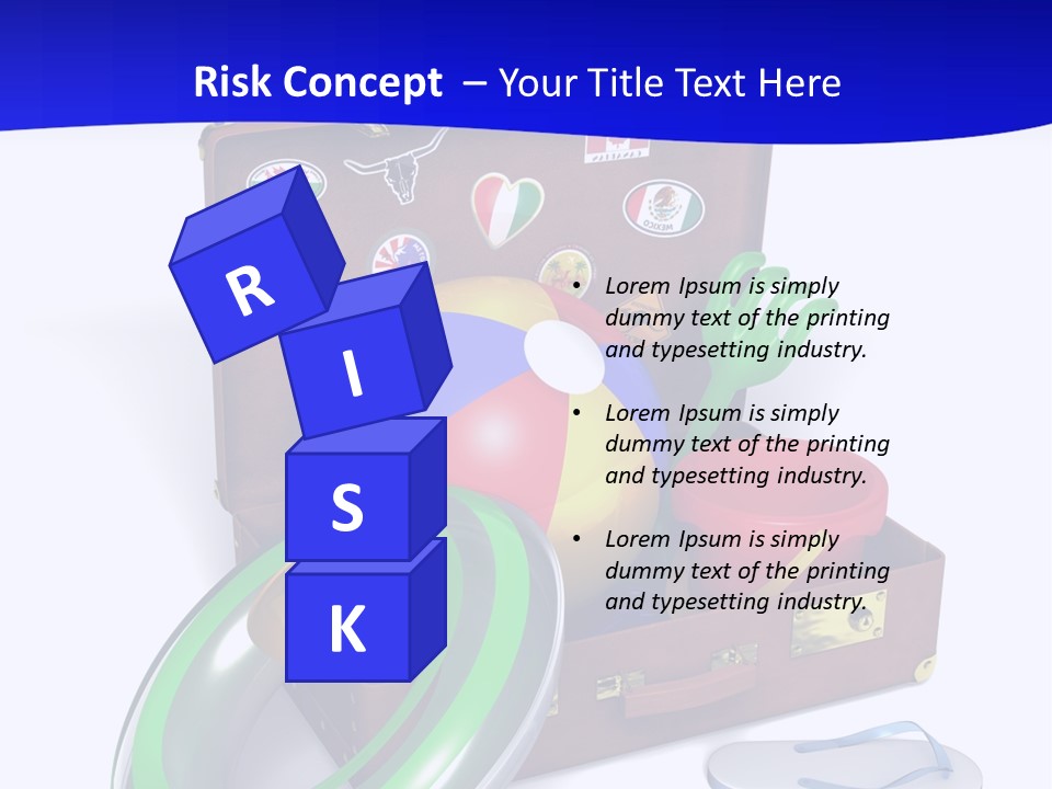 Shore Spade Child PowerPoint Template