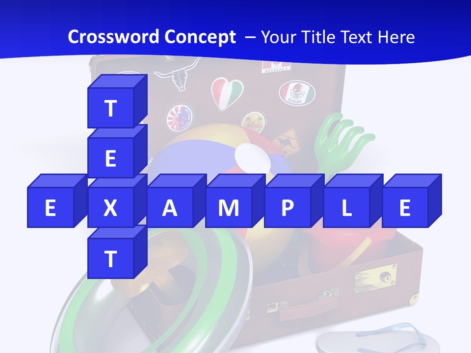 Shore Spade Child PowerPoint Template