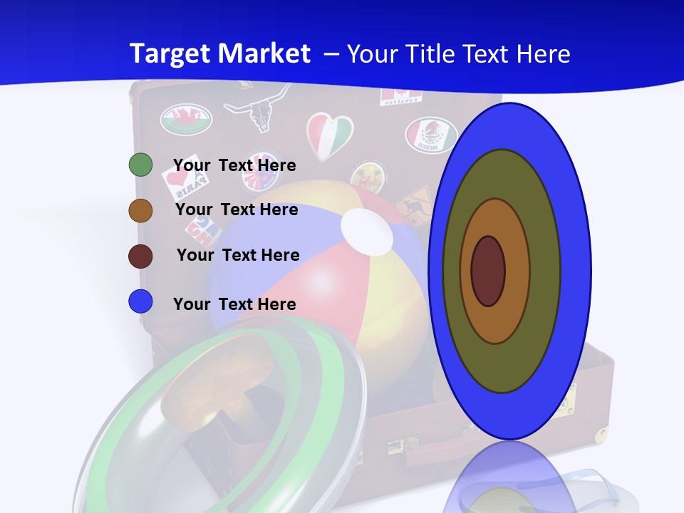 Shore Spade Child PowerPoint Template