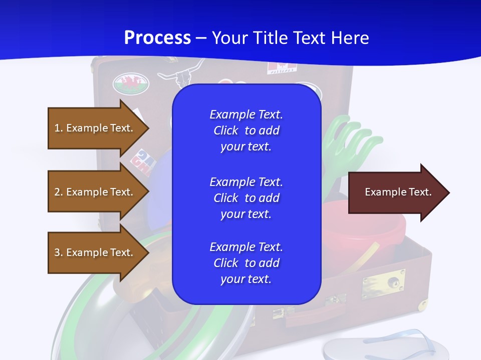 Shore Spade Child PowerPoint Template