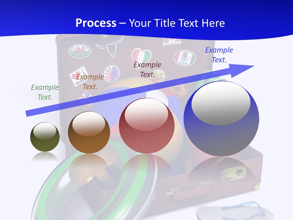 Shore Spade Child PowerPoint Template