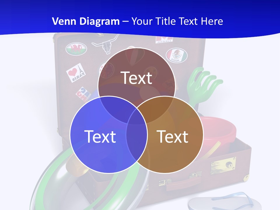 Shore Spade Child PowerPoint Template