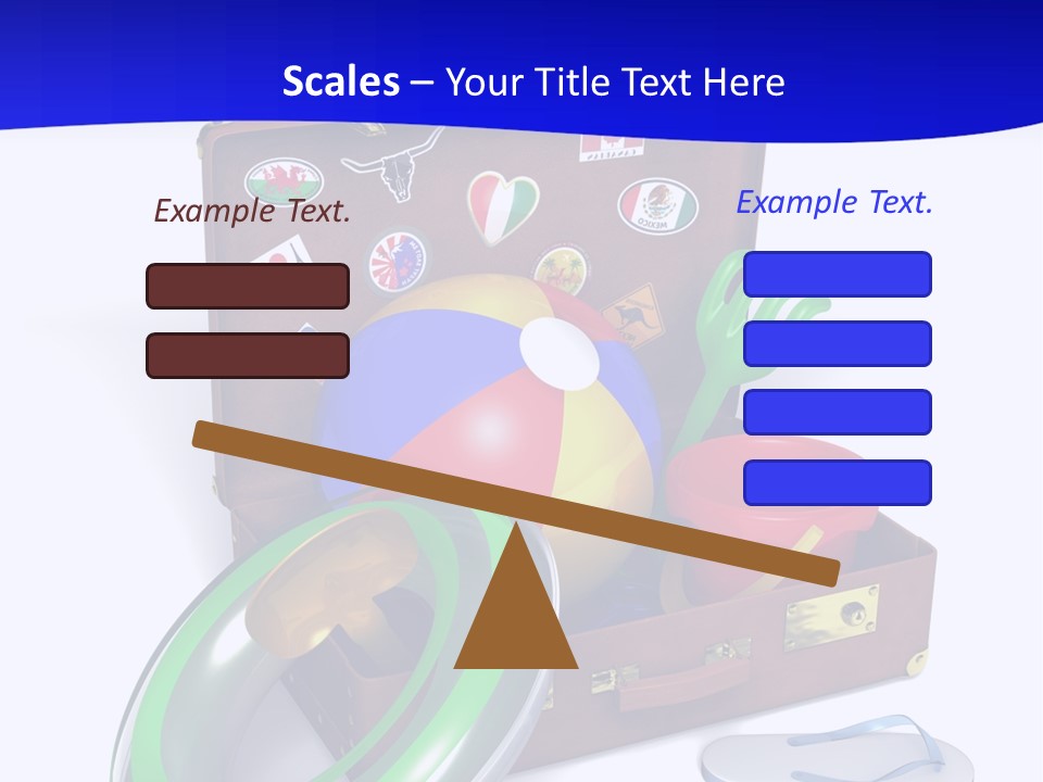 Shore Spade Child PowerPoint Template