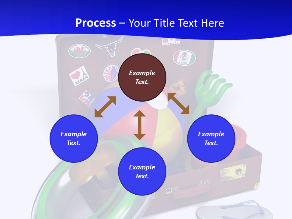 Shore Spade Child PowerPoint Template