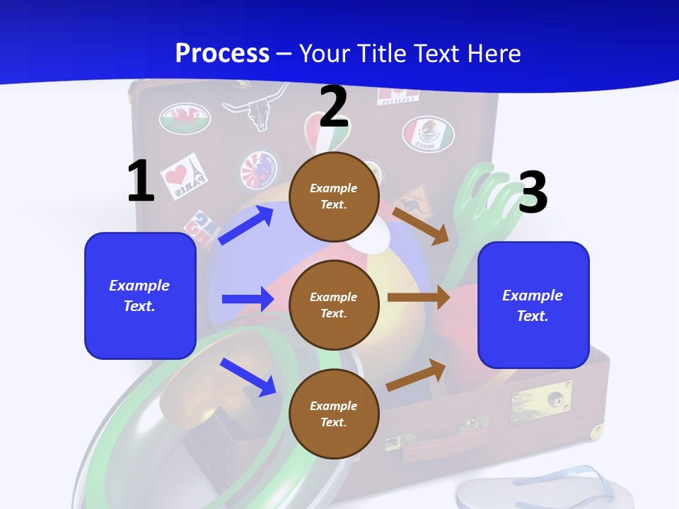 Shore Spade Child PowerPoint Template