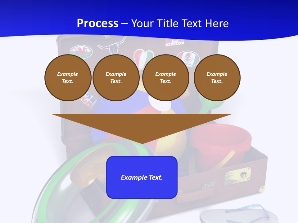 Shore Spade Child PowerPoint Template