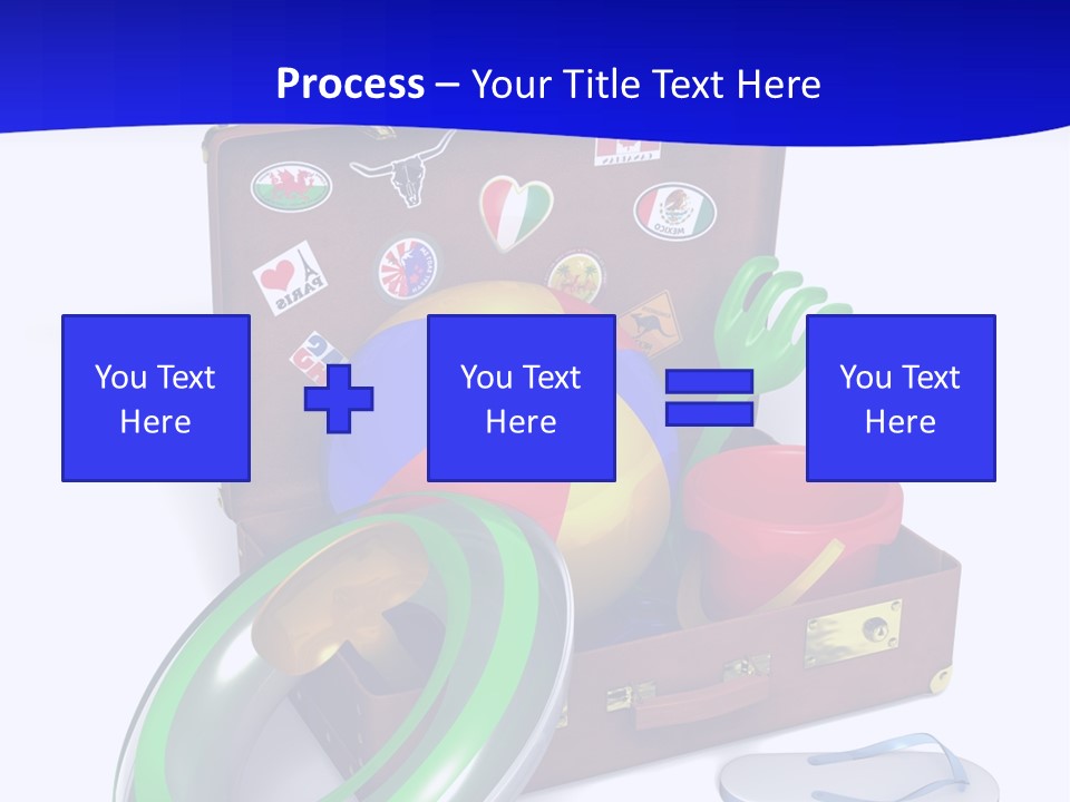 Shore Spade Child PowerPoint Template
