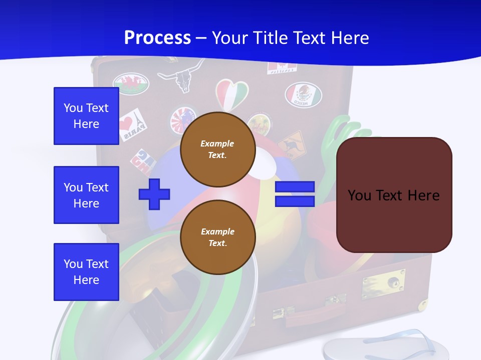 Shore Spade Child PowerPoint Template