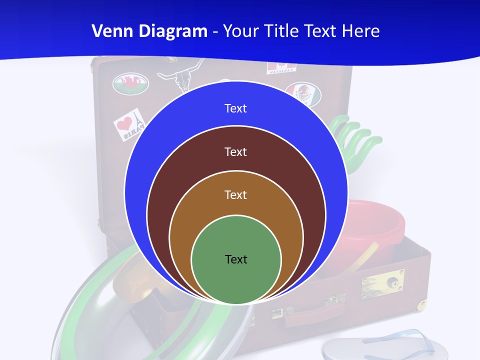 Shore Spade Child PowerPoint Template