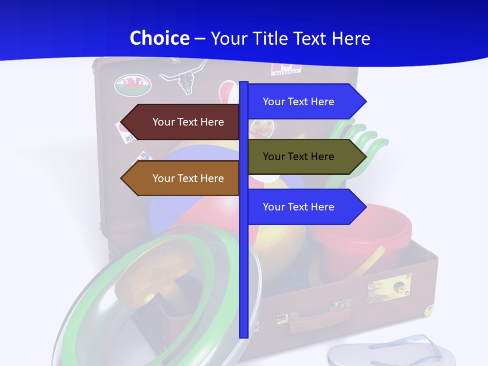 Shore Spade Child PowerPoint Template