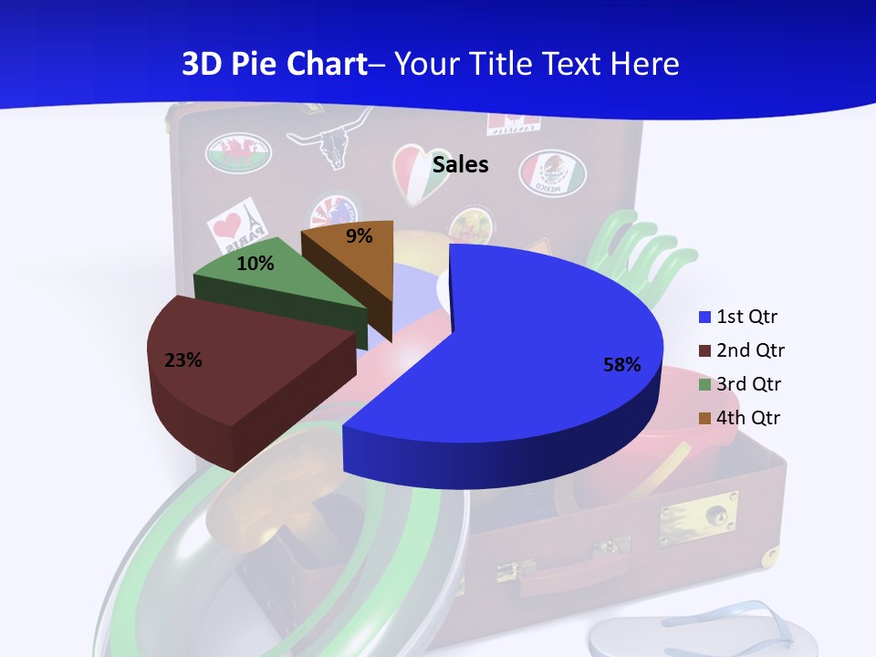 Shore Spade Child PowerPoint Template