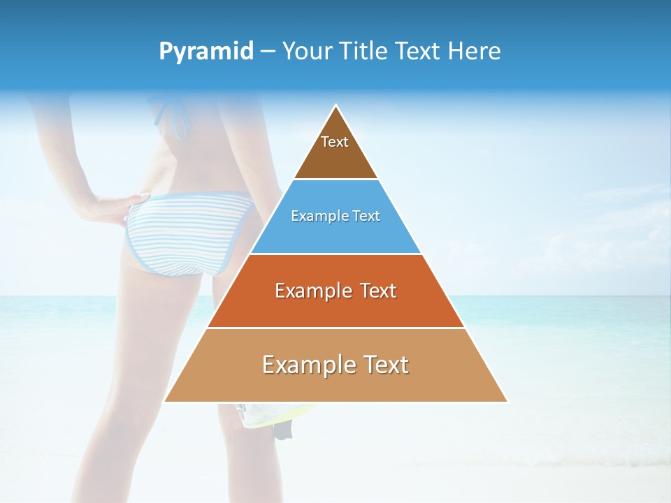 Sea Woman Body PowerPoint Template