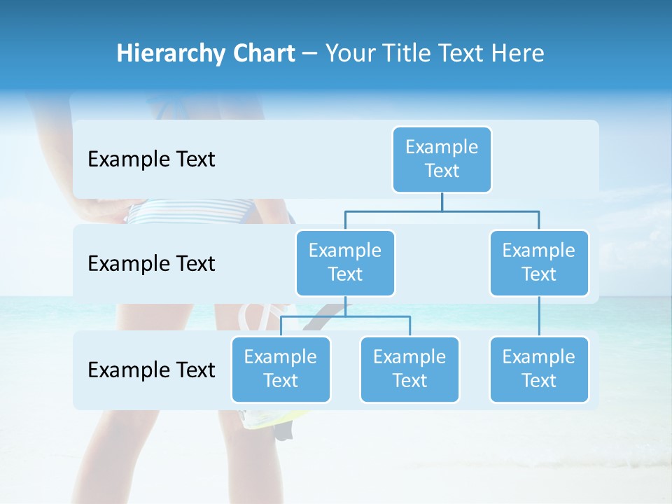 Sea Woman Body PowerPoint Template