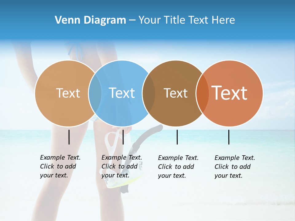 Sea Woman Body PowerPoint Template