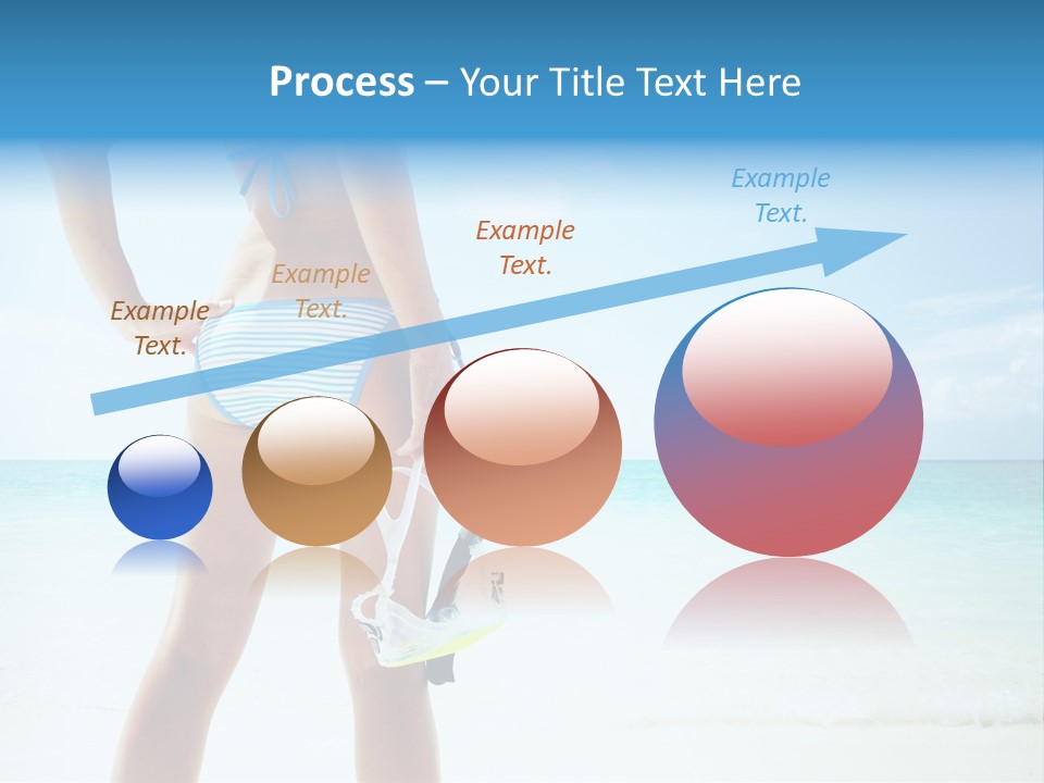 Sea Woman Body PowerPoint Template