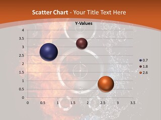 Shape Electrical Flame PowerPoint Template