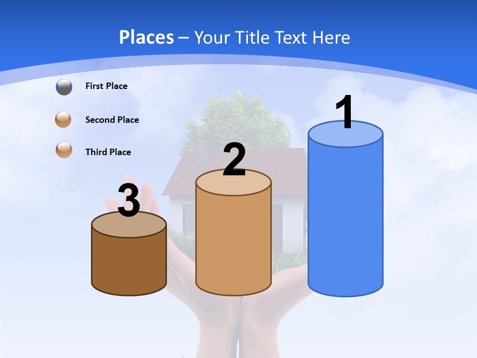 Kerzen Rentier Tannenzapfen PowerPoint Template