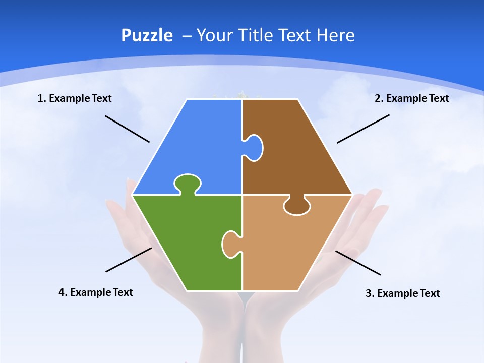 Kerzen Rentier Tannenzapfen PowerPoint Template