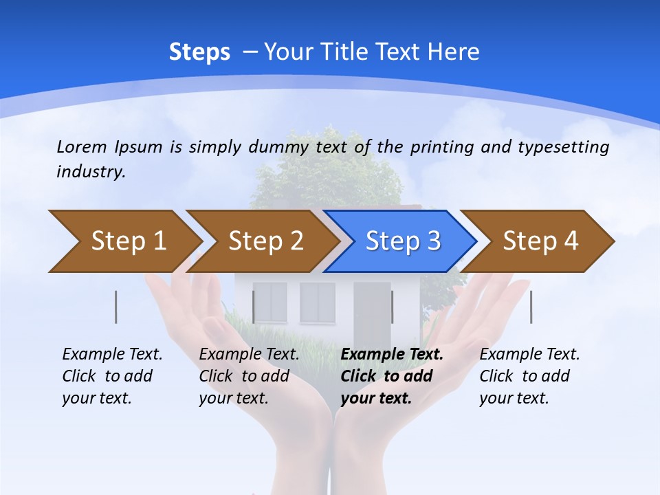 Kerzen Rentier Tannenzapfen PowerPoint Template